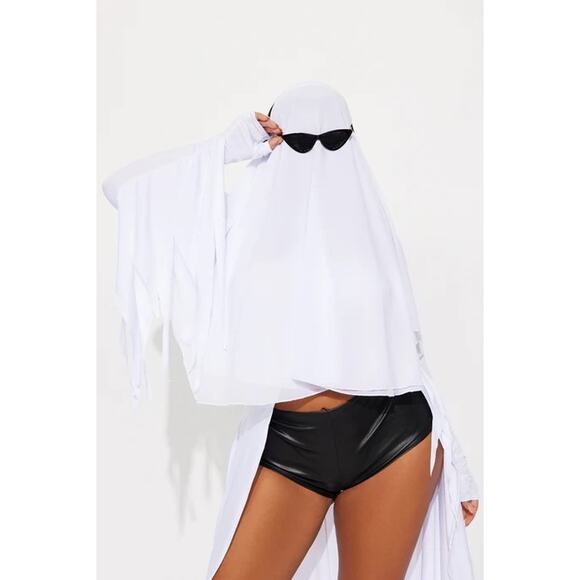 NEW Haunting Hottie Ghost Cosplay Halloween Costume - Picture 7 of 8